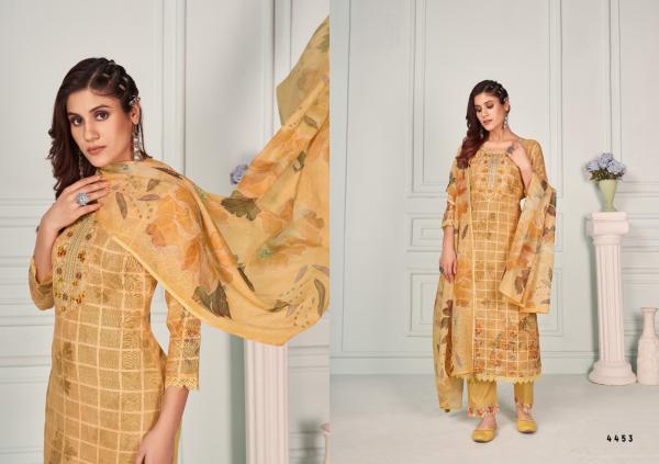 Rangoon Aarzoo Fancy Cotton Designer Kurti With Bottom Dupatta